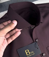 Brevlyn's Premium Dark Maroon/ Wine Stitched Shalwar Kameez for Men