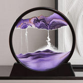 3D Moving Sand Art Lamp With Stand | Sand Lamp for Room & Home Decoration | Sands capes Frame for Table | Random Colour