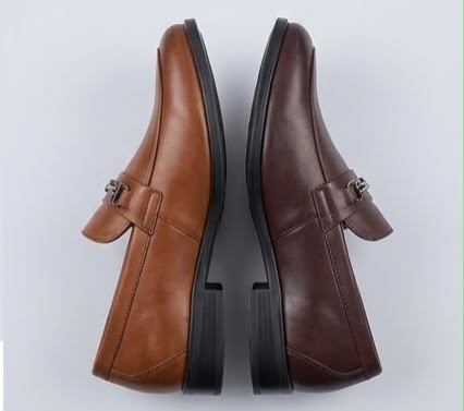 Premium Tan & Cognac Brown Horsebit Loafers for Men